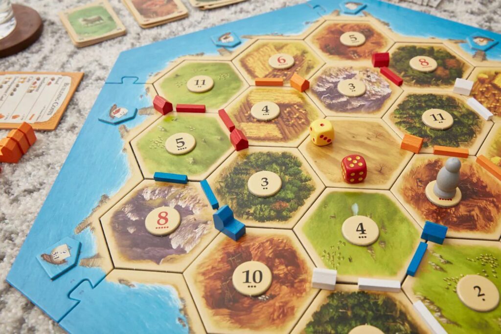 Settlers of Catan board game